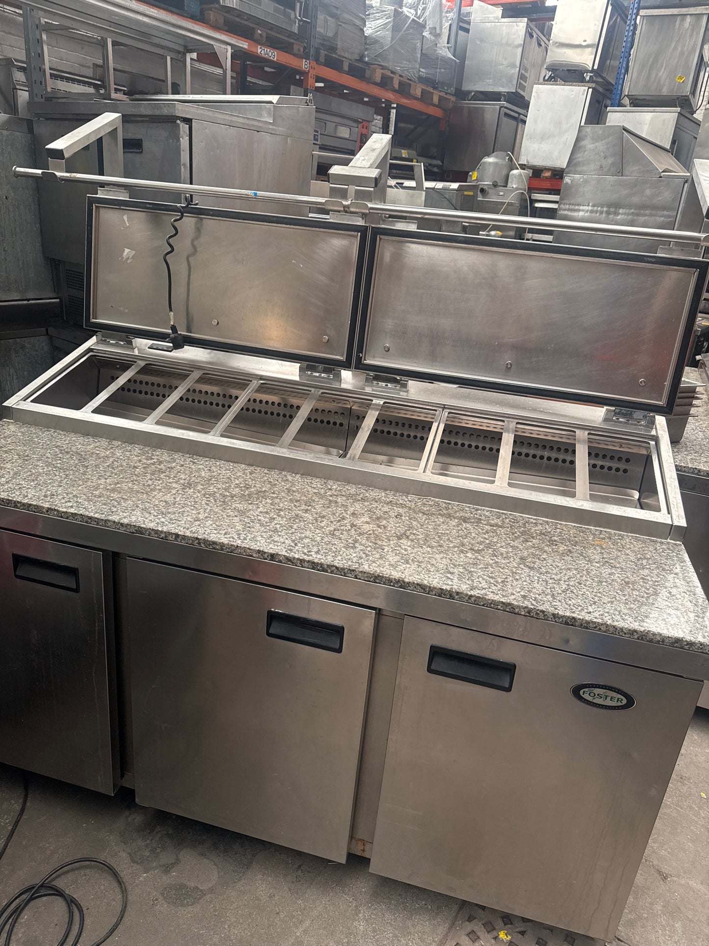 Foster  (Pizza fridge) - Grade B - Good -