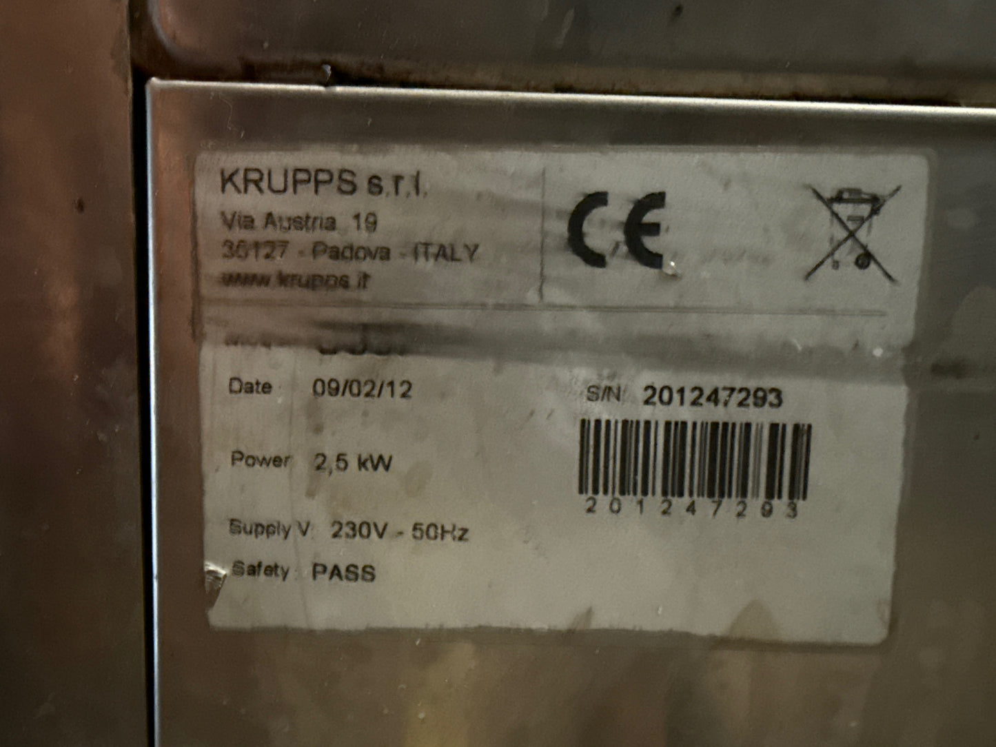 Krupps Dishwasher - Grade A (Great)