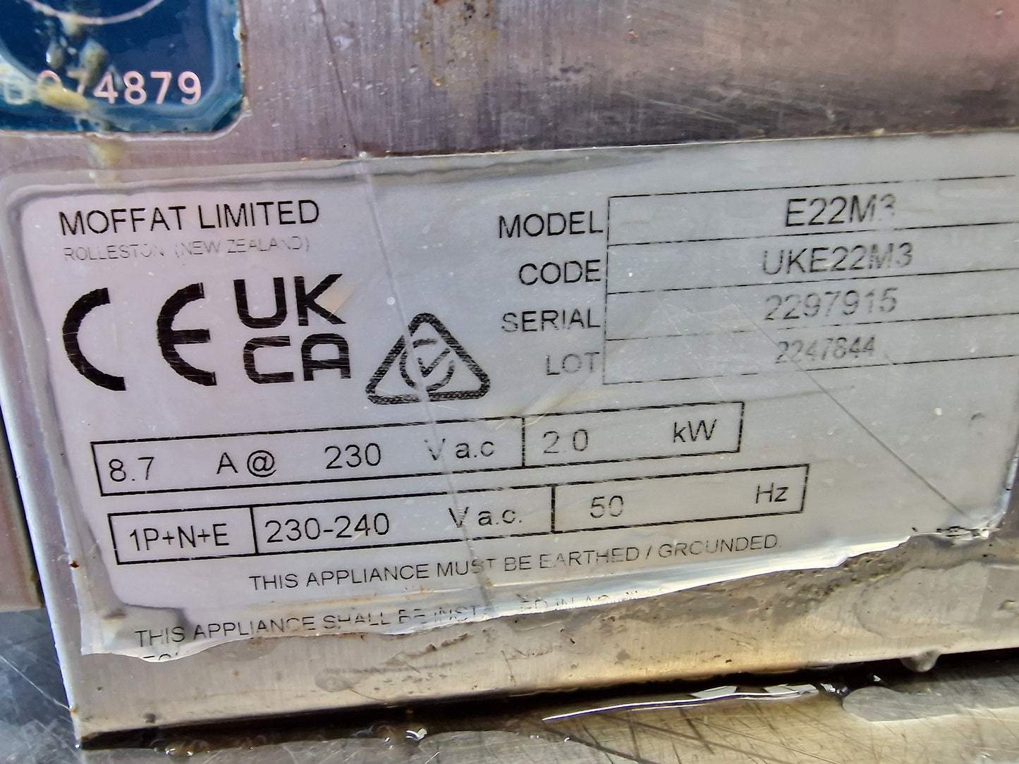 BLUE SEAL Electric Range - E22M3 - Grade A (Great)